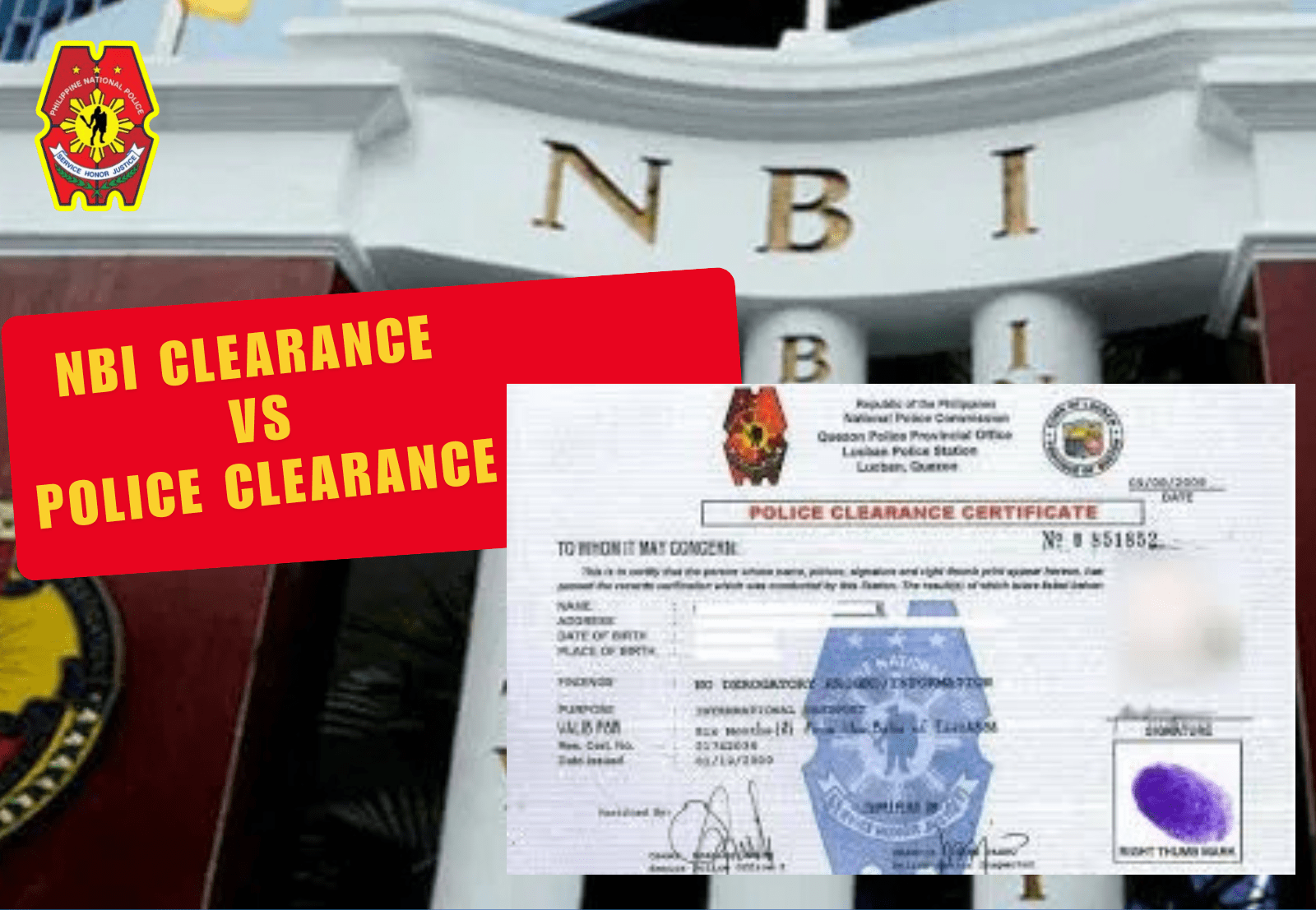Blog 5 NBI vs Police Clearance Philippines Comparison
