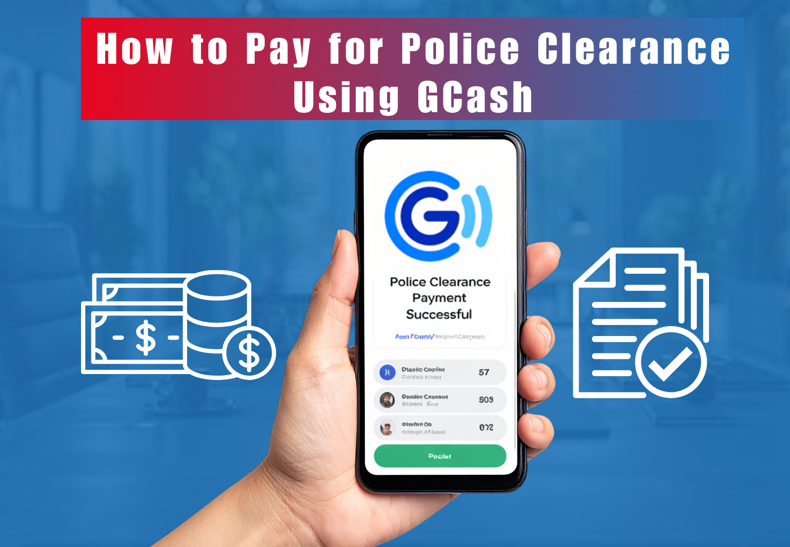 Police Clearance Online Fee Via GCash
