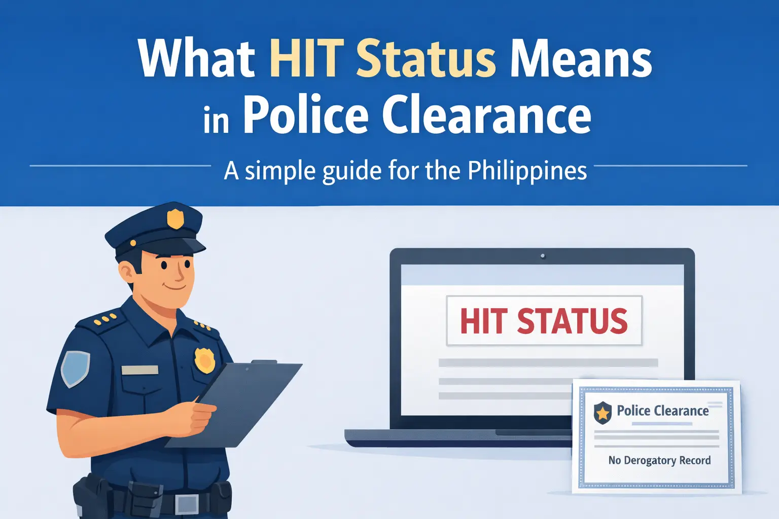 Blog 6 Police Clearance Hit Status