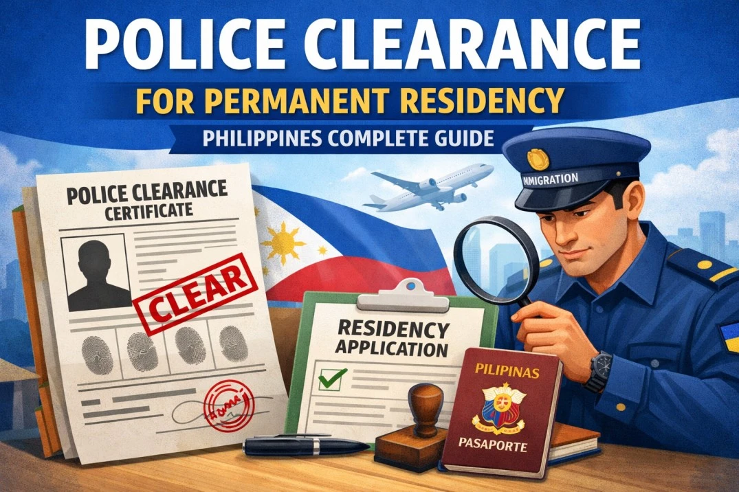 Blog 4 Police Clearance for Permanent Residency in the Philippines